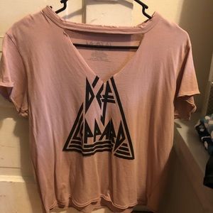 Short sleeve American print tee